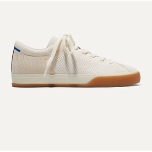 Rothys The Lace Up Low Knit Women's Casual Sneakers Blonde